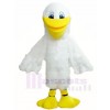 White Pelican Bird Mascot Costumes Animal 