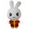 Red Shirt Rabbit Easter Bunny Mascot Costumes Animal 