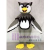 Cute Gray Cool Owl Mascot Costumes Bird Animal