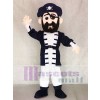 Captain Blythe Pirate Mascot Costumes in Navy Blue