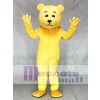 Lovely Yellow Teddy Bear Mascot Costume Animal