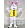 Wendell White Vest Rabbit Easter Bunny Mascot Costumes Animal