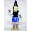 Royal Blue Troy Trojan Mascot Costumes People