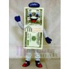 Dollar Bill for Bank Mascot Costumes with Hat