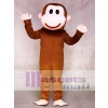 Happy Monkey Mascot Adult Costume Animal