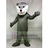 Grey Champ Otter Hockey Mascot Costumes Animal