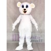 Cute White Bear Mascot Costumes Animal