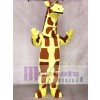 Cute Yellow Giraffe Mascot Costume Animal