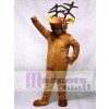 Coffee Deer Open Face Kids Mascot Costume