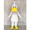 White Duck Mascot Costumes Poultry Animal