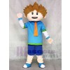 Smart Boy Mascot Costumes People