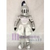 Silver Knight in Shining Armour Mascot Costume