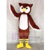 Brown Ollie Owl Mascot Costumes Animal