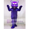 Purple Muscle Panther Mascot Costumes Animal