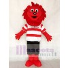 Red Lion for Soccer Team Mascot Adult Costume Animal 