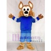 Custom Color Blue Arizona Coyotes Howler the Coyote Wolf Mascot Costumes