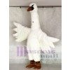 New White Swan Mascot Costumes Bird 