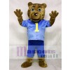 UCLA Dark Brown Bear Mascot Costume with Vest and Shorts