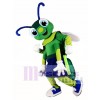 Green Firefly Mascot Costumes Insect