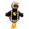 Brown Owl King Mascot Costumes Animal 