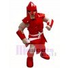 Red Titan Spartan Trojan Knight Warrior Mascot Costume