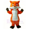 Orange Fox Mascot Costumes Animal 