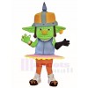 Green Goblin Mascot Costumes Monster