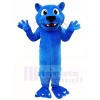 Blue Leopard Mascot Costumes Animal 