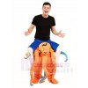 Piggy Back Octopus Carry Me Ride on Mascot Costumes Halloween Christmas 