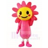 Pink Sun Flower Mascot Costumes Plant 