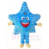 Blue Starfish Mascot Costumes Sea Ocean