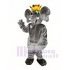 Grey Elephant Mascot Costume Gray Elephant Mascot Costumes