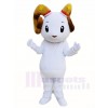 White Sheep Ram Mascot Costumes Animal 