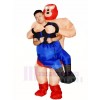 Wrestler Wrestling Inflatable Halloween Blow Up Costumes for Adults
