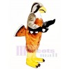 Cute Falcon Mascot Costume