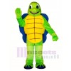 Blue Shell Turtle Mascot Costume