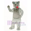 Cute Lobo Dog Mascot Costume