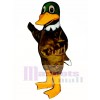 Cute Mallard Duck Mascot Costume