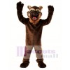 Cute Wolverine Wolf Mascot Costume