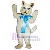 Cute Cat with Bow Mascot Costume