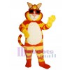 Cute Kool Cat Mascot Costume
