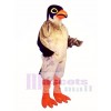 Cute Red Legged Hawk Mascot Costume