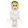 Blonde Girl Mascot Costumes  