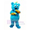 Blue Bear Mascot Costume Furry Mascot Costumes