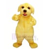 Yellow Furry Dog Mascot Costumes Animal	