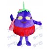 Purple Eggplant Mother Vegetable Mascot Costume Food Plant 