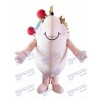 Hedgehog with Red Apples Mascot Costume Animal
