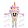 Two-Layer Birthday Cake with Candle Mascot Costume Food Dessert