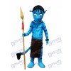 Blue Alien Appa Avatar Mascot Costume