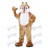 Brown Chipmunk Mascot Costume 